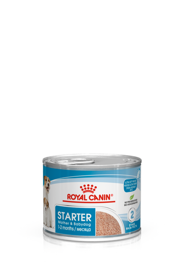 Canine Health Nutrition Starter Mousse (WET FOOD - Cans) 12 x 195g